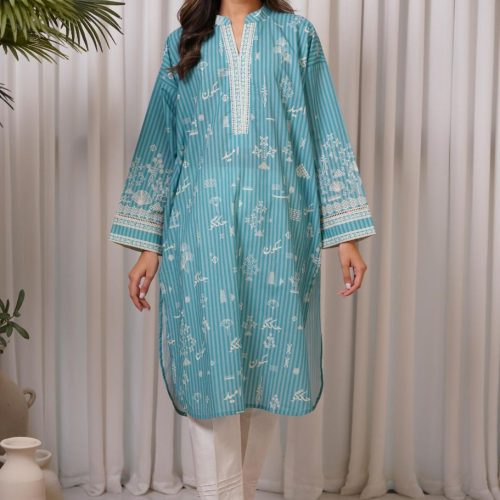 Sukoon (Peace) Kurta - Sea Blue