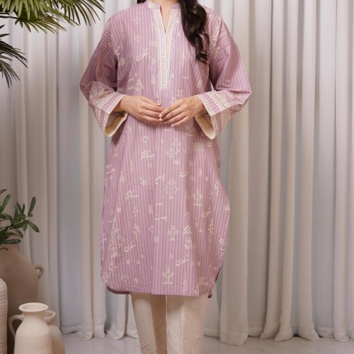 Sukoon (Peace) Kurta - Soft Lilac