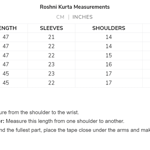 RoshiSizeChart 8340c45b bbd3 4b3e a8a3 bd05dda39b1c