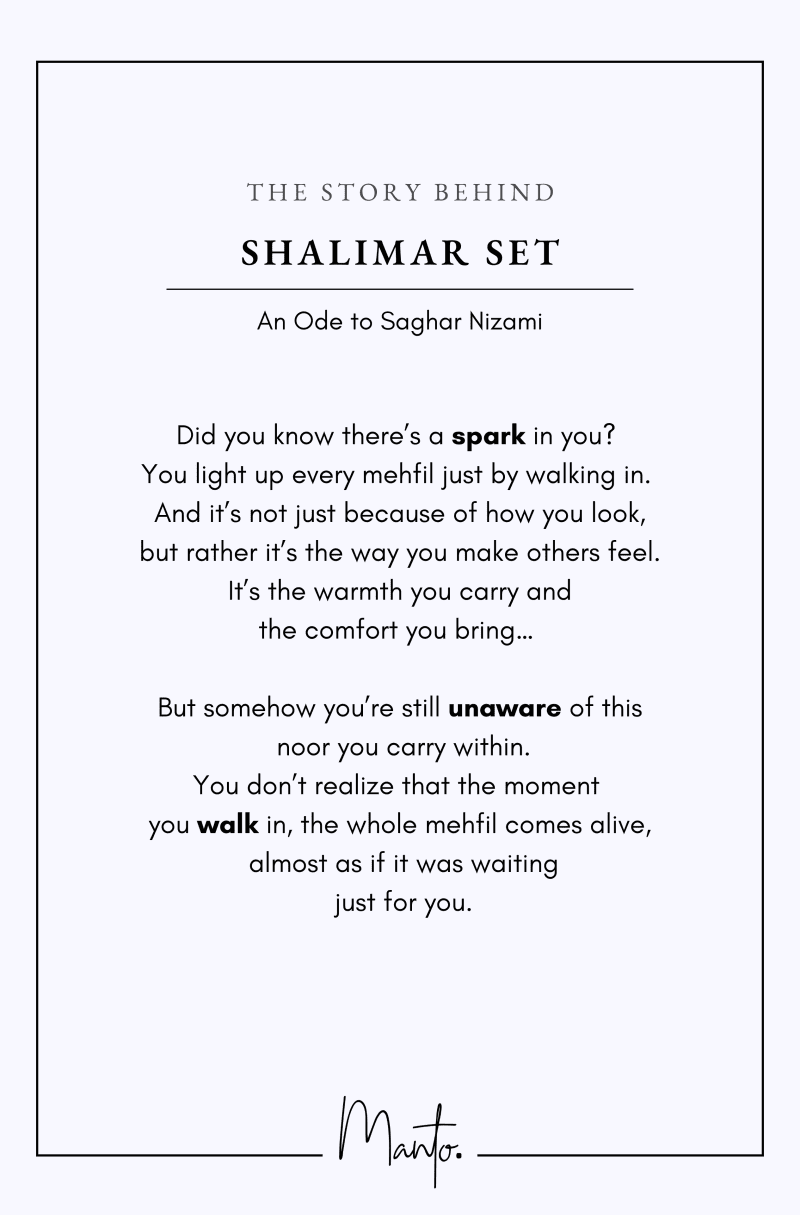 Shalimar Set